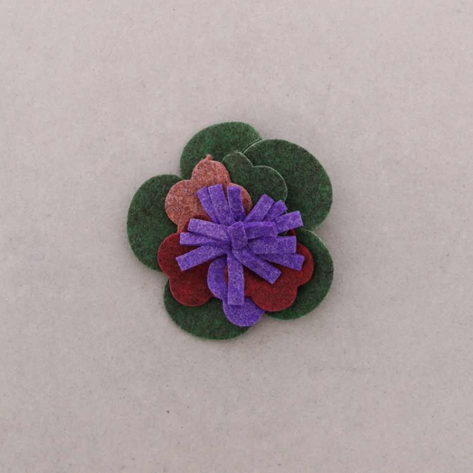 BROCHE FIELTRO 5CM