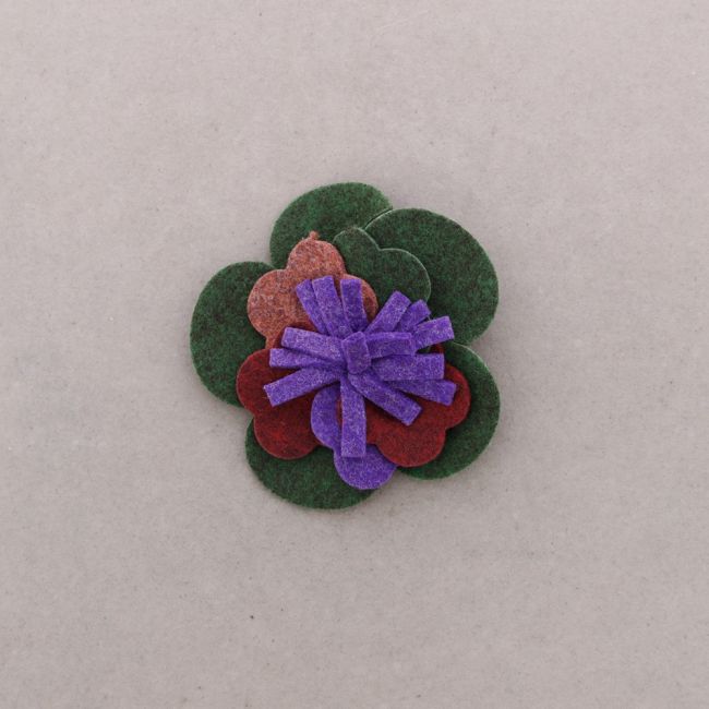 FELT BROOCH 5CM