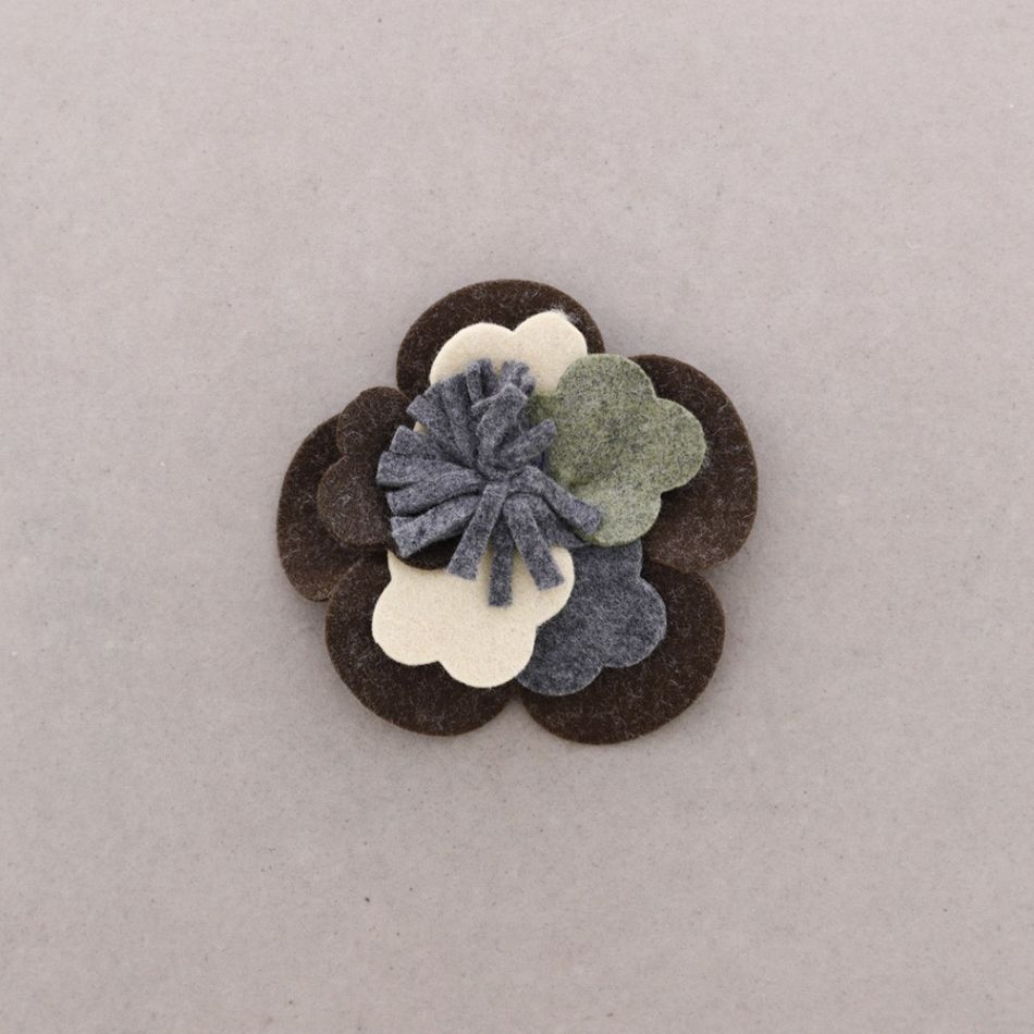 BROCHE FIELTRO 5CM