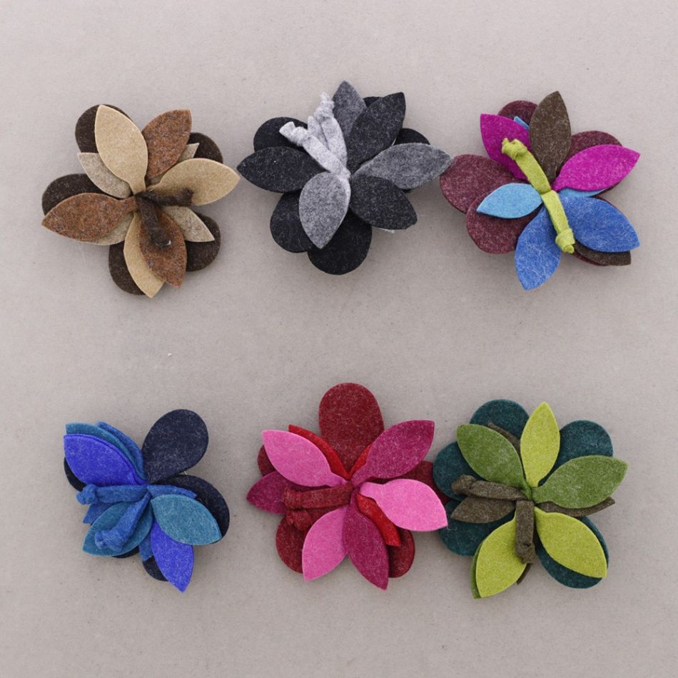 BROCHE FIELTRO 5CM