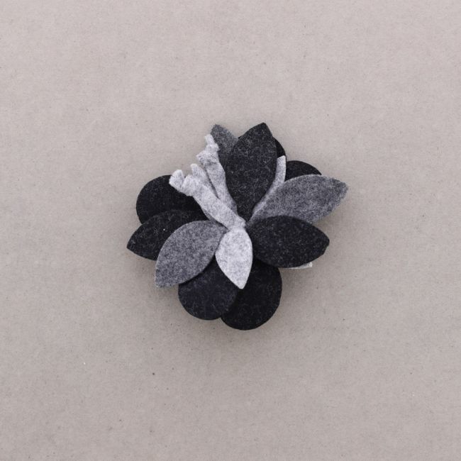 BROCHE FIELTRO 5CM