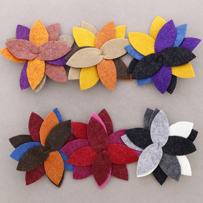 FELT BROOCH 5CM