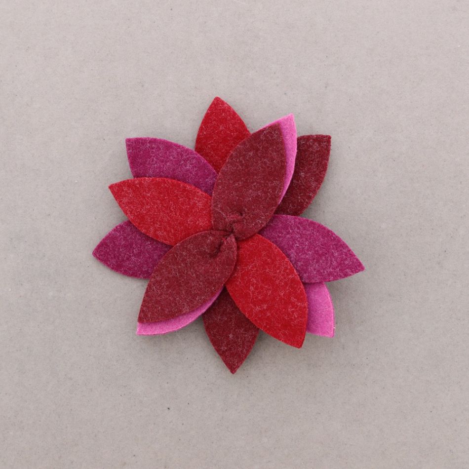 BROCHE FIELTRO 5CM