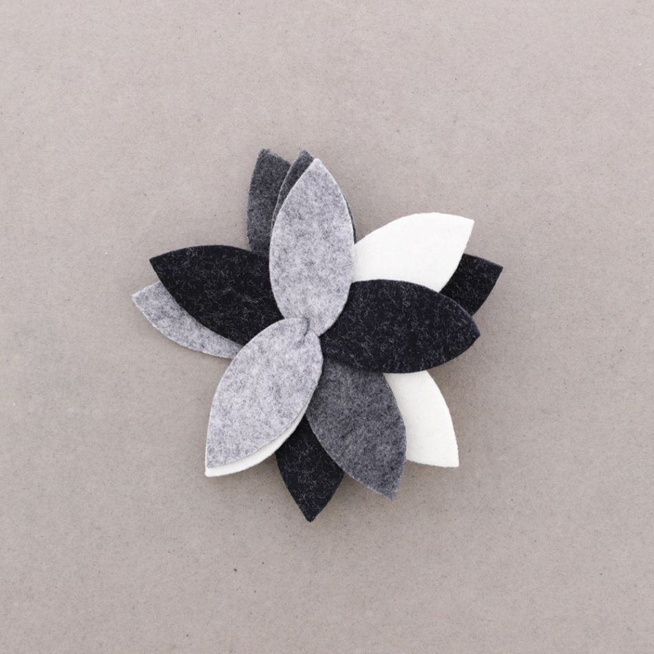 BROCHE FIELTRO 5CM