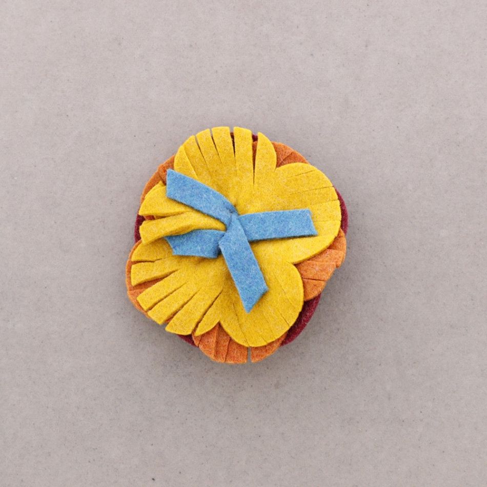 BROCHE FIELTRO 5CM