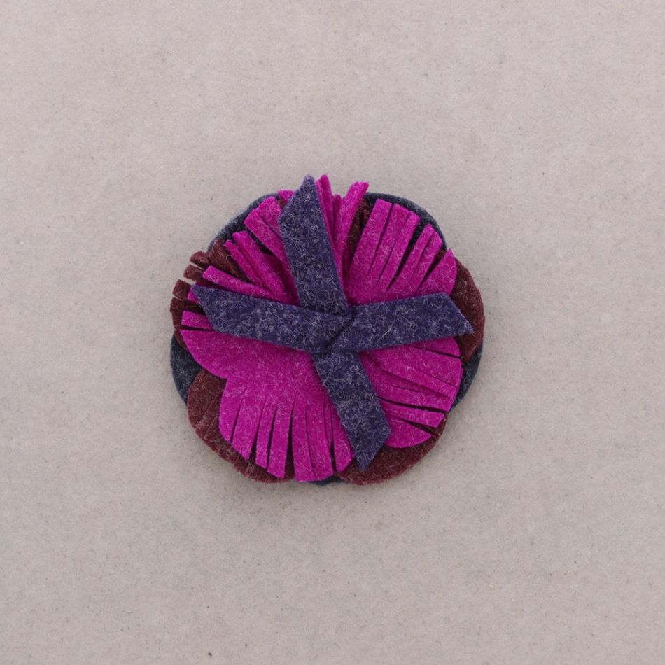 BROCHE FIELTRO 5CM
