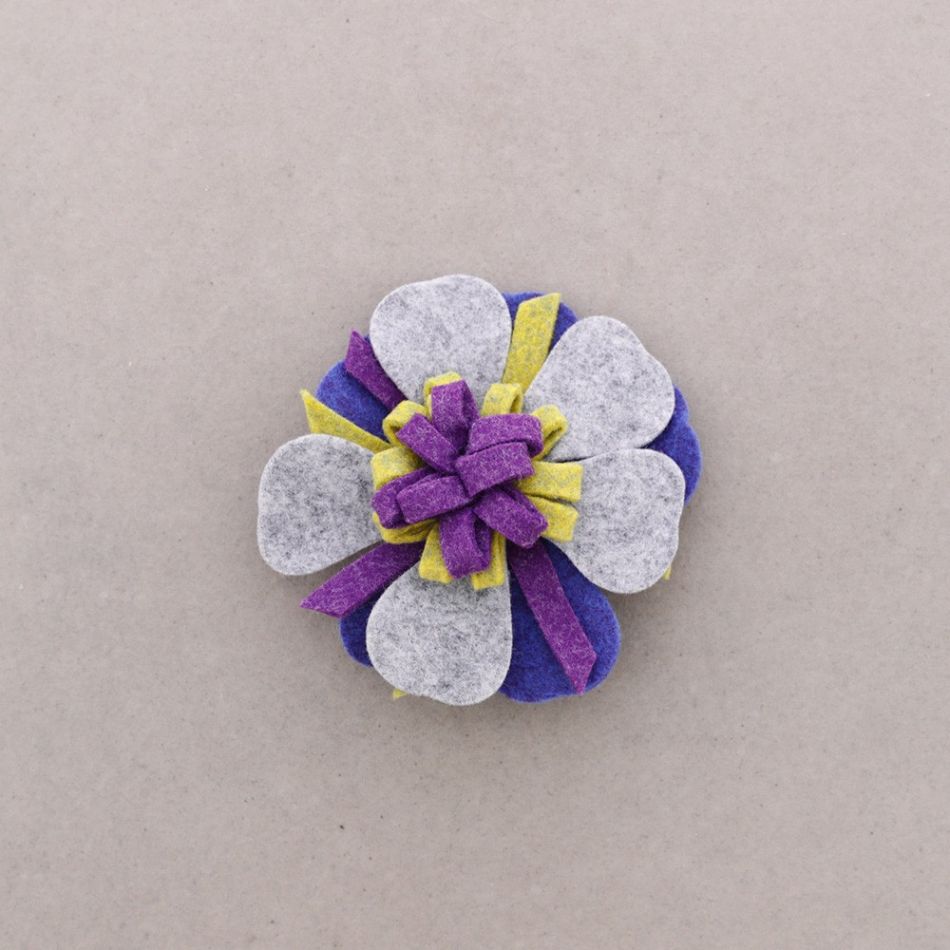 BROCHE FIELTRO 5CM