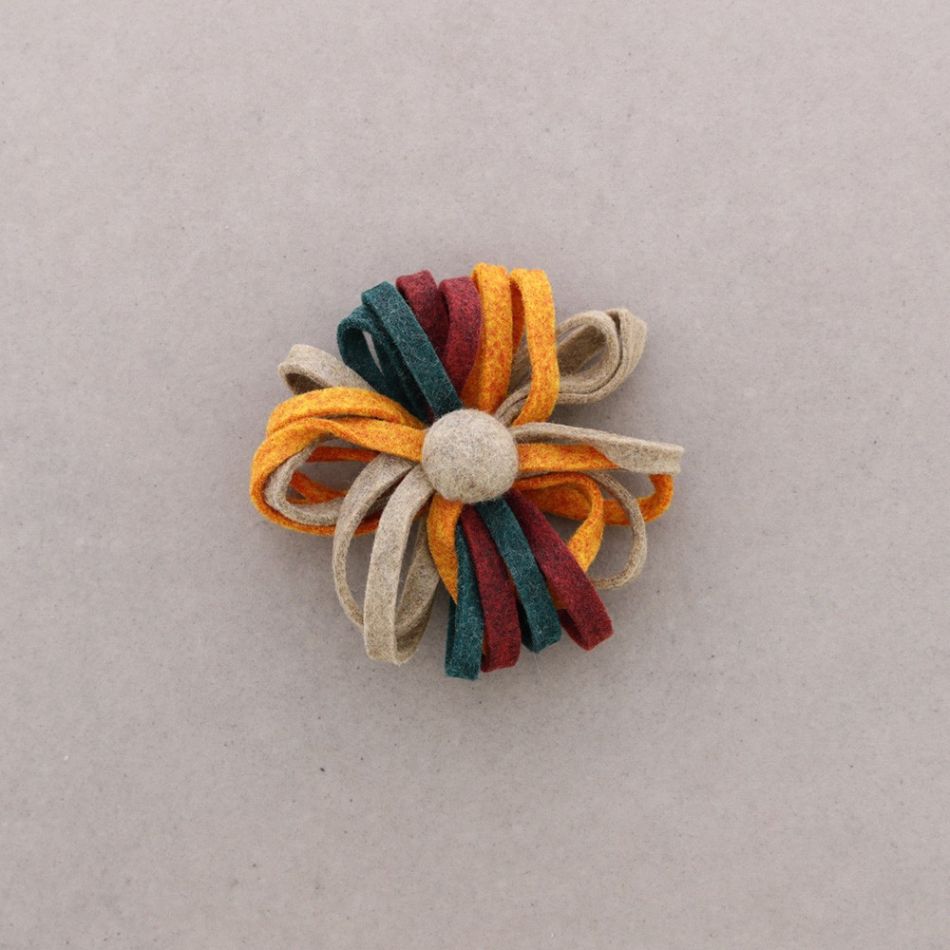 BROCHE FIELTRO 5CM