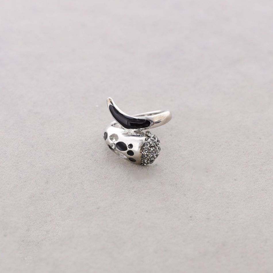 ANILLO METAL CRISTALES