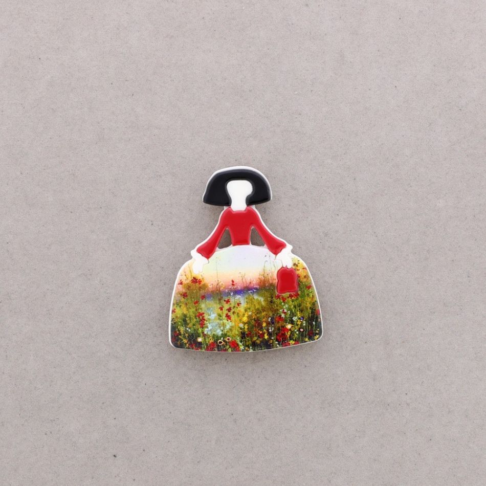 LADY MAGNETIC BROOCH