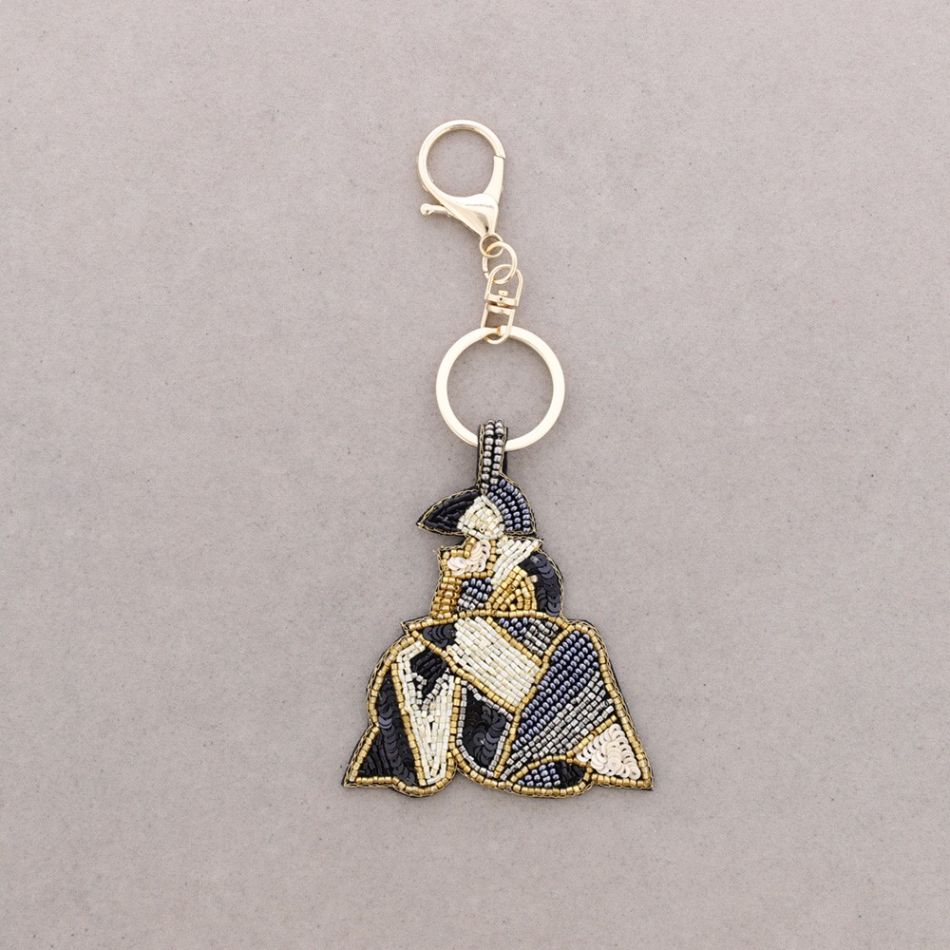 SEQUIN LADY KEYCHAIN