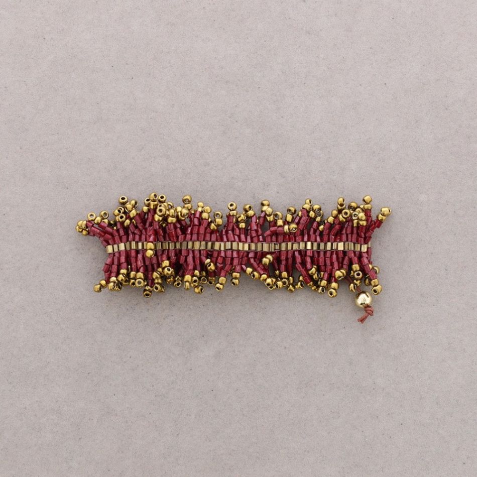 ETHNIC MACRAMÉ BEAD BRACELET