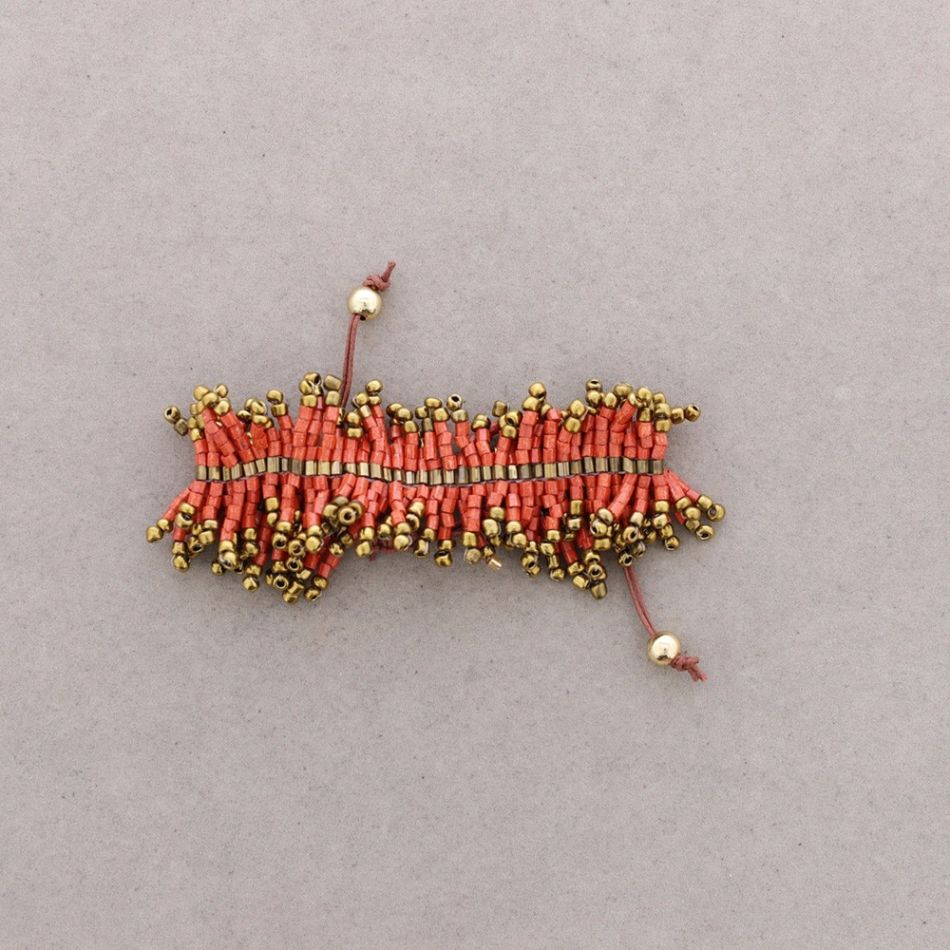 ETHNIC MACRAMÉ BEAD BRACELET