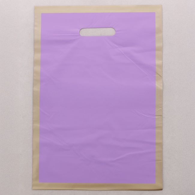 BOLSA PLÁSTICO EFECTO MATE 28*40CM 50PCS