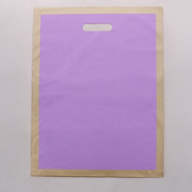 MATTE EFFECT PLASTIC BAG 35*45CM 50 PCS