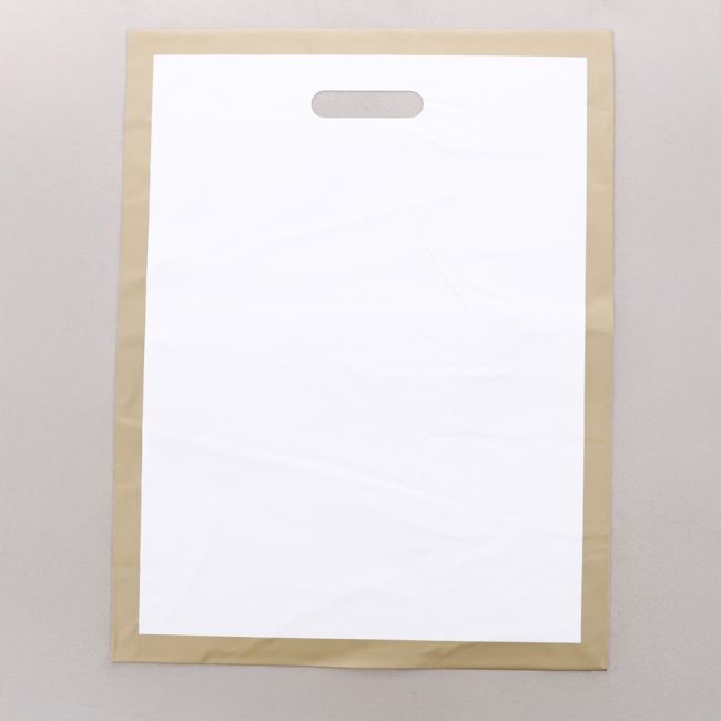 MATTE EFFECT PLASTIC BAG 35*45CM 50 PCS