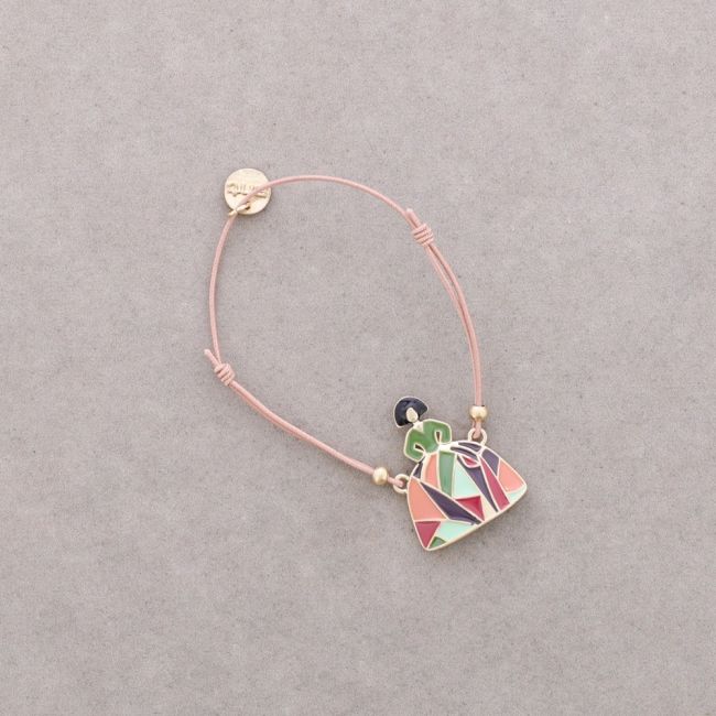 PULSERA ELÁSTICA MENINA METAL ESMALTE