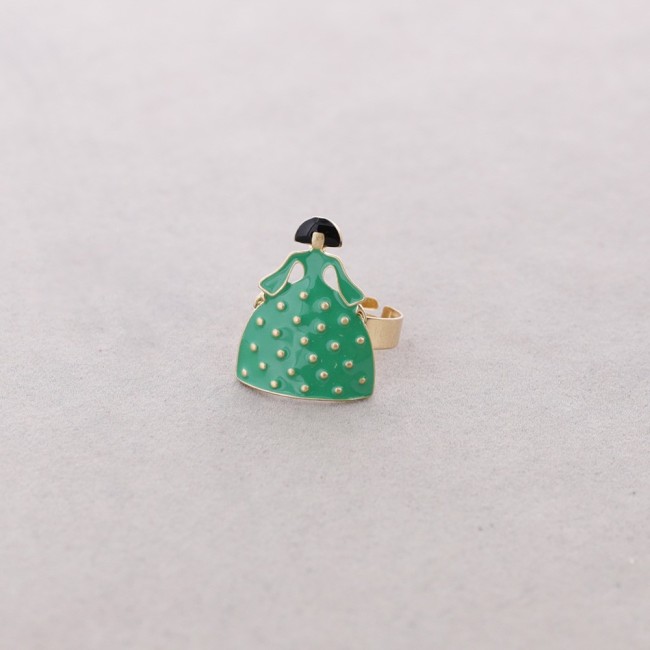 ANILLO AJUSTABLE MENINA METAL ESMALTE