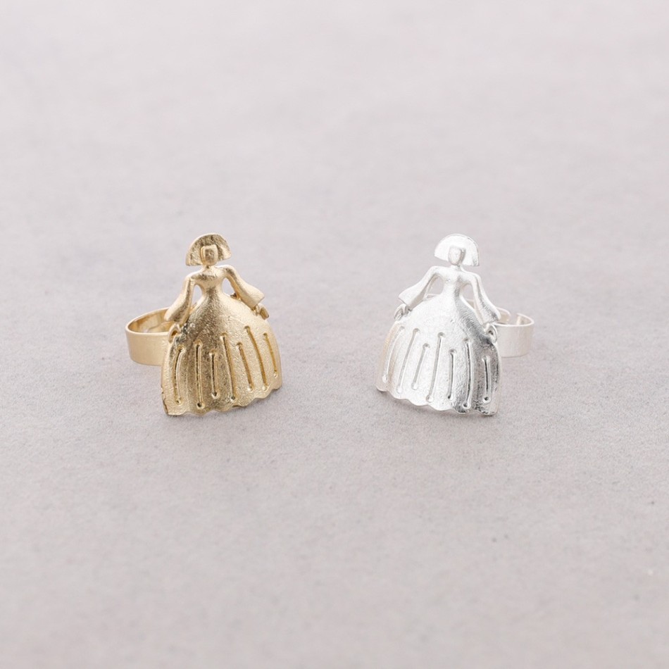 ANILLO AJUSTABLE MENINA METAL