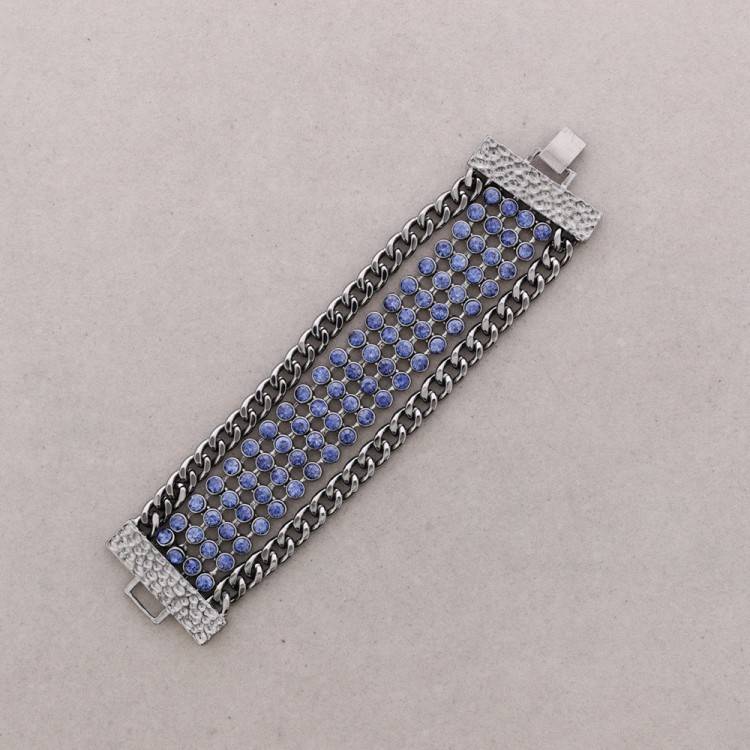 CRYSTAL METAL BRACELET