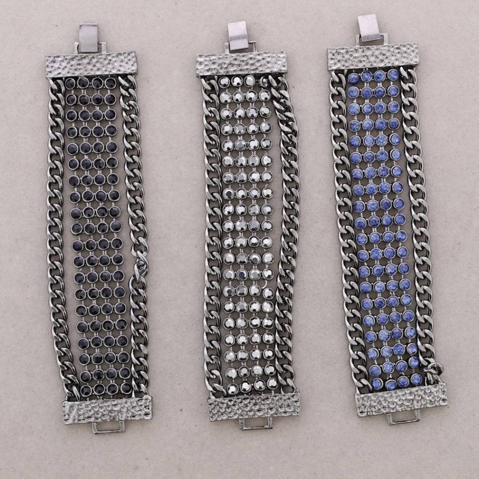 CRYSTAL METAL BRACELET