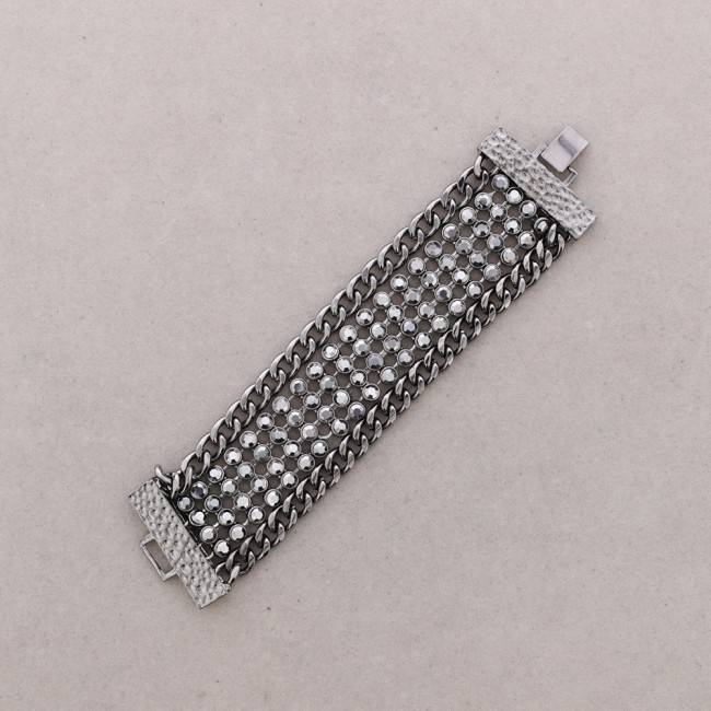CRYSTAL METAL BRACELET