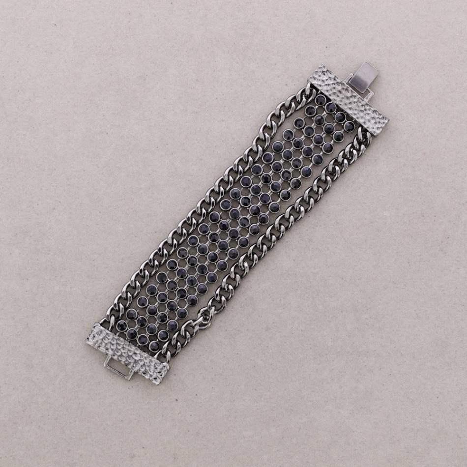 CRYSTAL METAL BRACELET