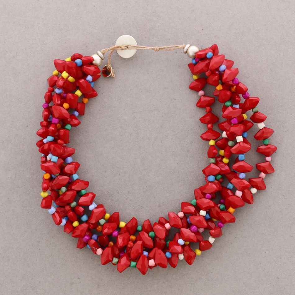 MULTI-BEAD RESIN CHOKER