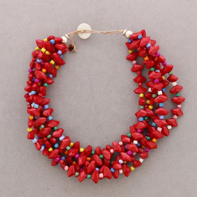 MULTI-BEAD RESIN CHOKER