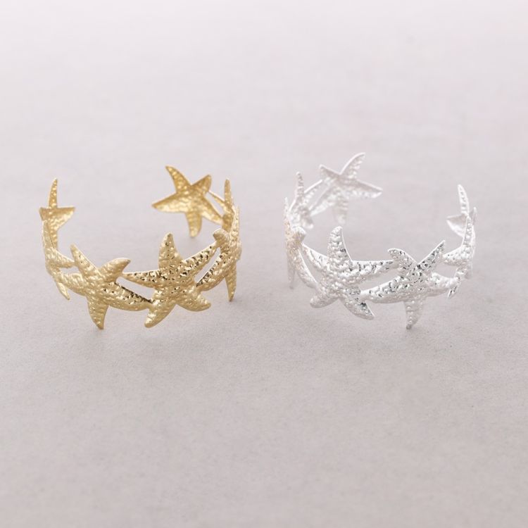 ADJUSTABLE METAL STARFISH BRACELET 2