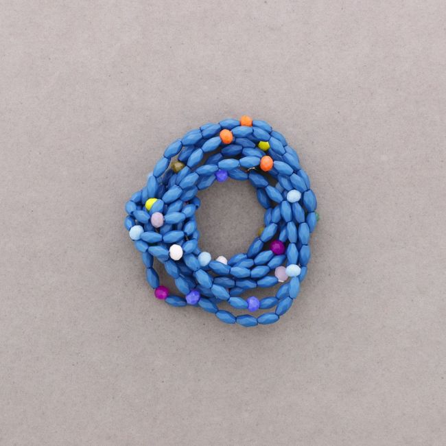 MULTI-BEAD RESIN ELASTIC BRACELET