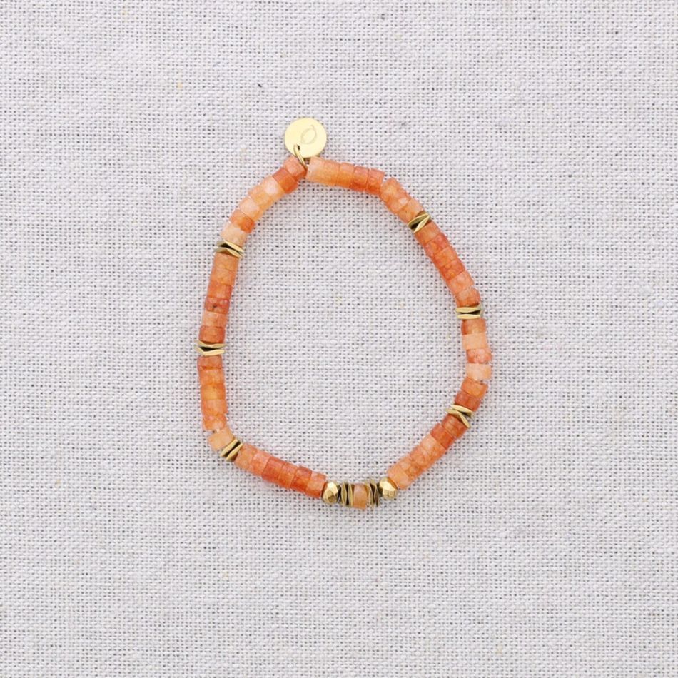 ELASTIC STEEL BEAD BRACELET