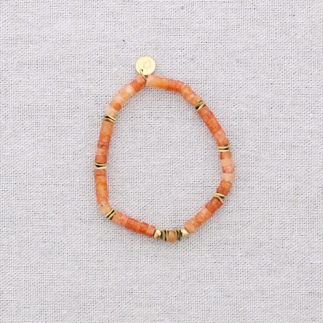 ELASTIC STEEL BEAD BRACELET