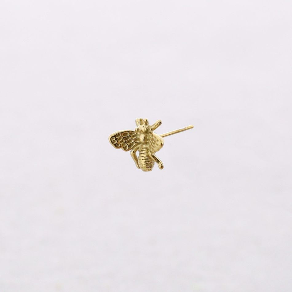 PENDIENTES PRESIÓN ACERO INSECTO