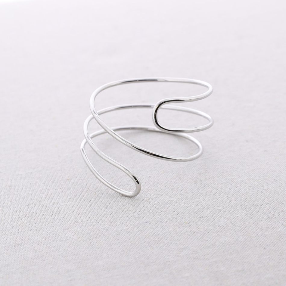 PULSERA ACERO AJUSTABLE FORMA