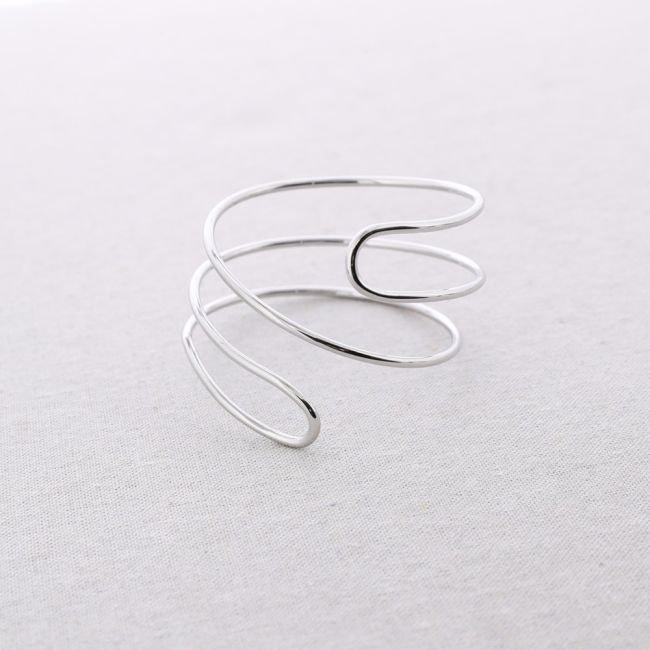 PULSERA ACERO AJUSTABLE FORMA