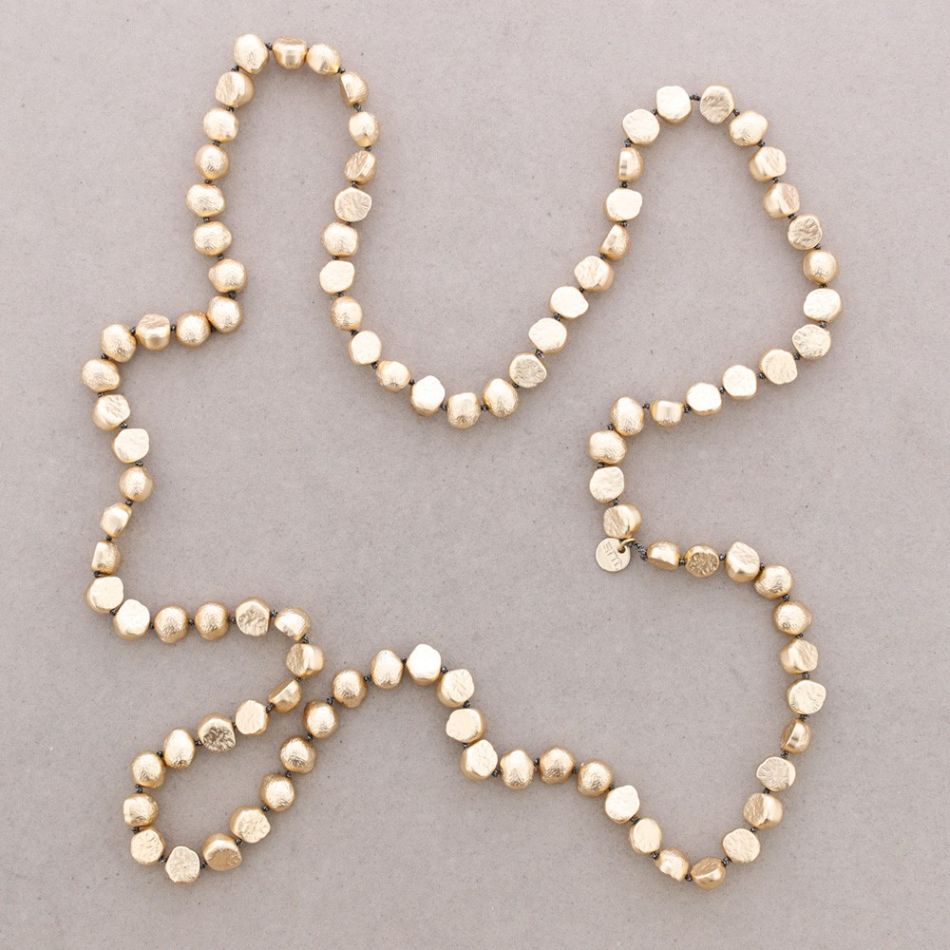 LONG IMITATION NACRE NECKLACE