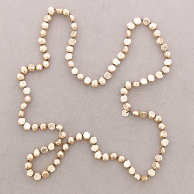 LONG IMITATION NACRE NECKLACE