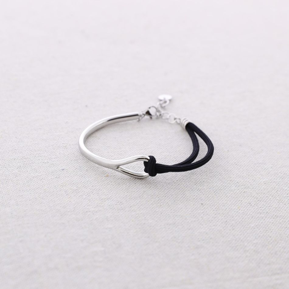 PULSERA ACERO RÍGIDA ELÁSTICA