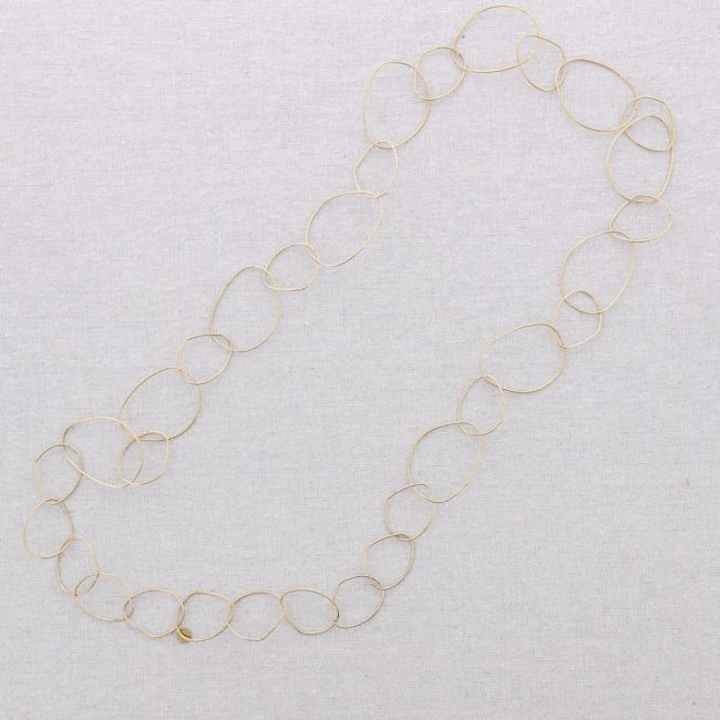 COLLAR LARGO ACERO ESLABONES