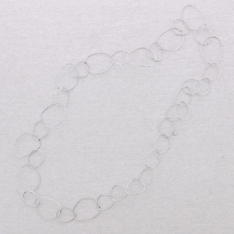 COLLAR LARGO ACERO ESLABONES