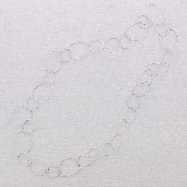 COLLAR LARGO ACERO ESLABONES