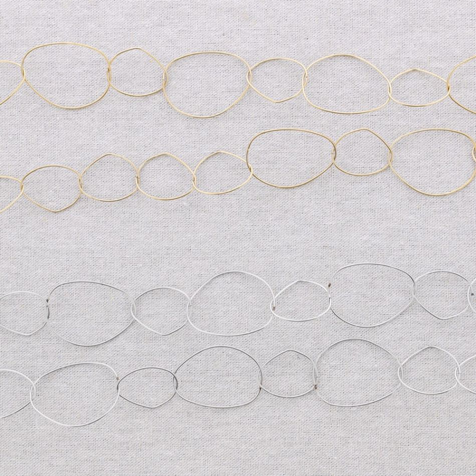 COLLAR LARGO ACERO ESLABONES