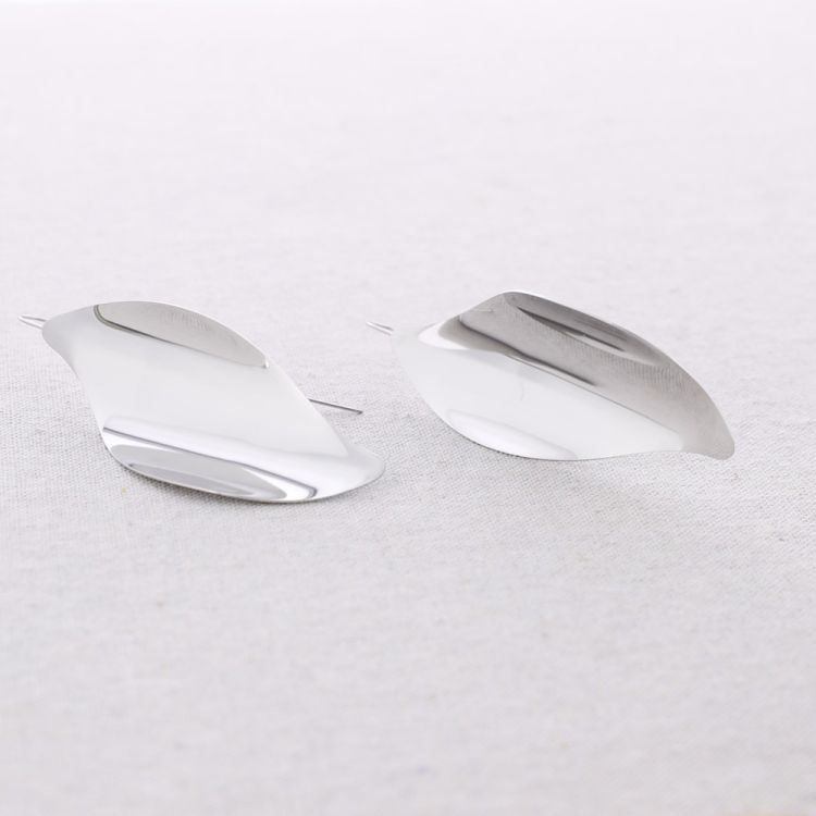 PENDIENTES ACERO COLGANTE HOJA 2