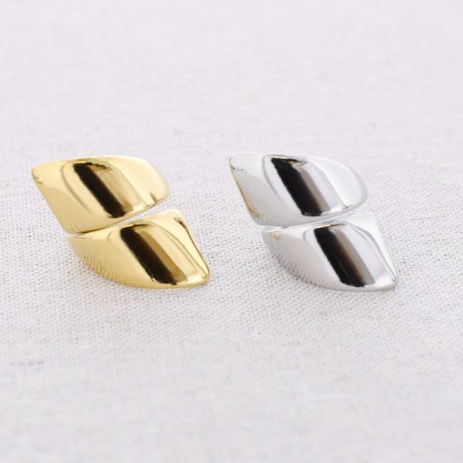 ANILLO ACERO DOBLE HOJA