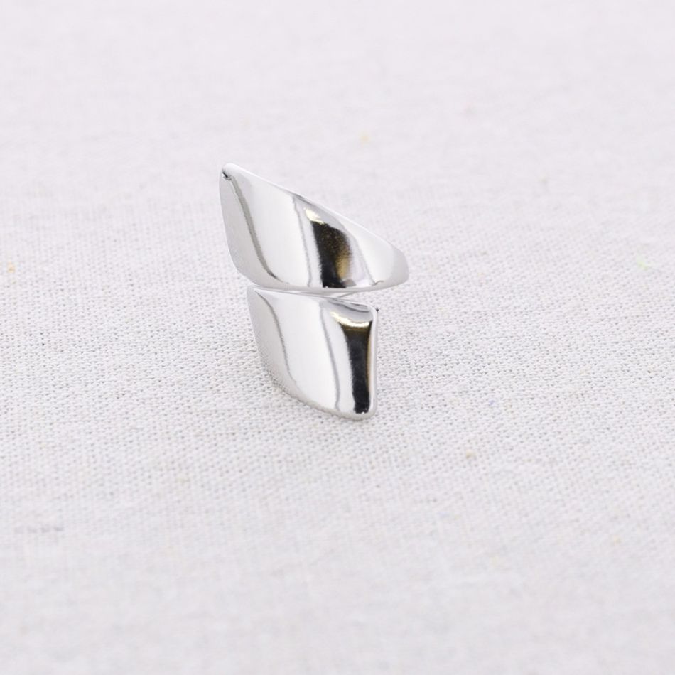 ANILLO ACERO DOBLE HOJA