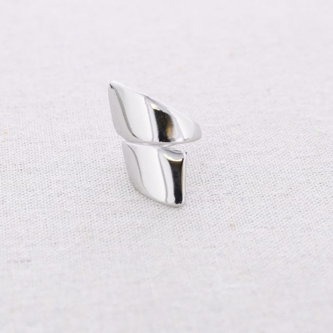 ANILLO ACERO DOBLE HOJA