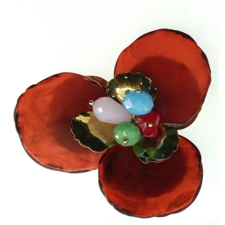 BROCHE FLOR CUENTAS 2