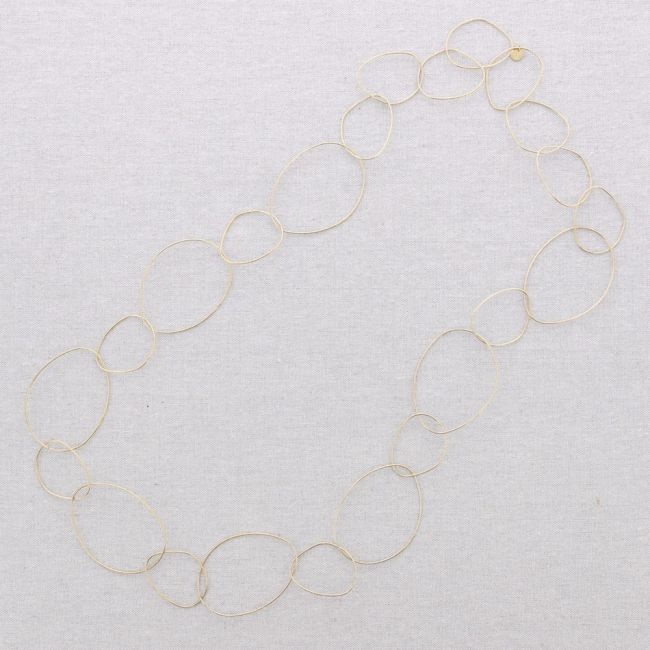 COLLAR LARGO ACERO ESLABONES