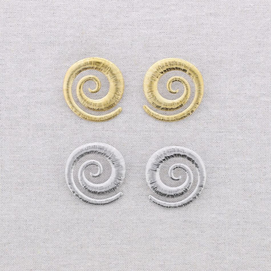 PENDIENTES PRESIÓN ACERO CARACOLA